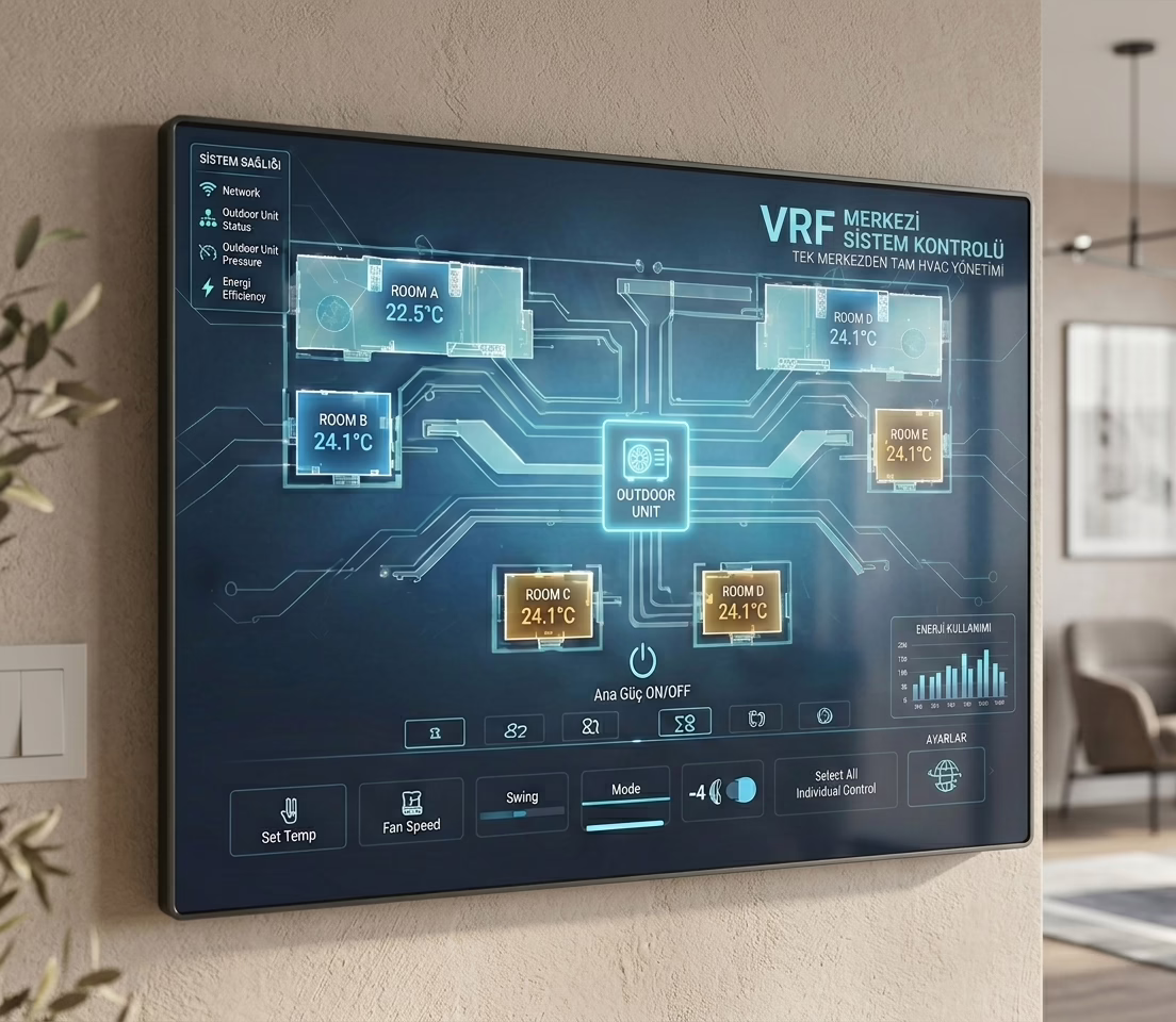 Tek merkez ile tam kontrol VRF 5 VRFDUZGUN